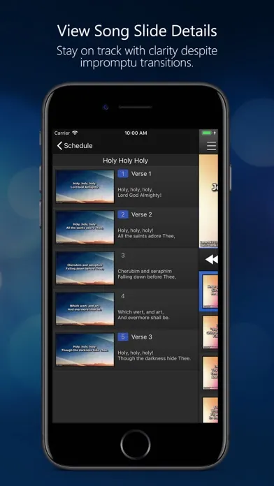 EasyWorship app screenshot 3