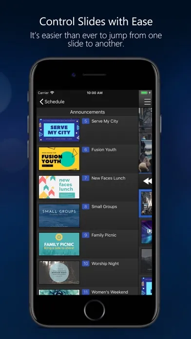 EasyWorship app screenshot 4