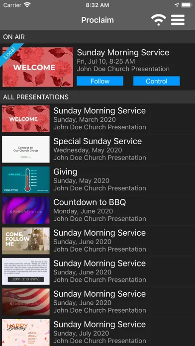 Faithlife Proclaim app screenshot 1