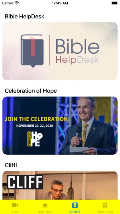 Hope Channel screenshot 2