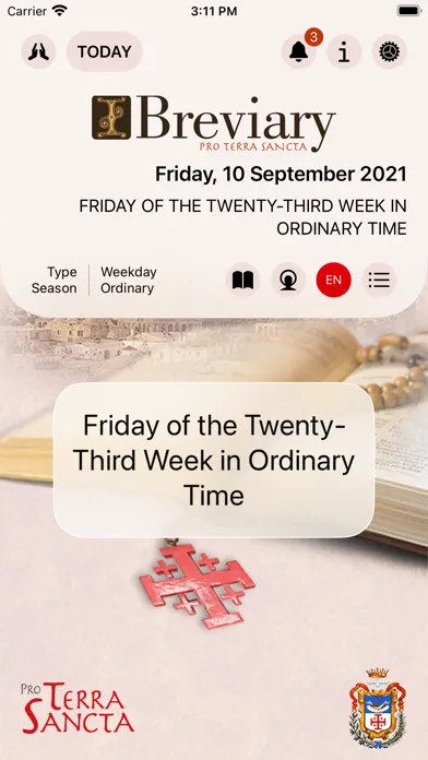 iBreviary screenshot 1