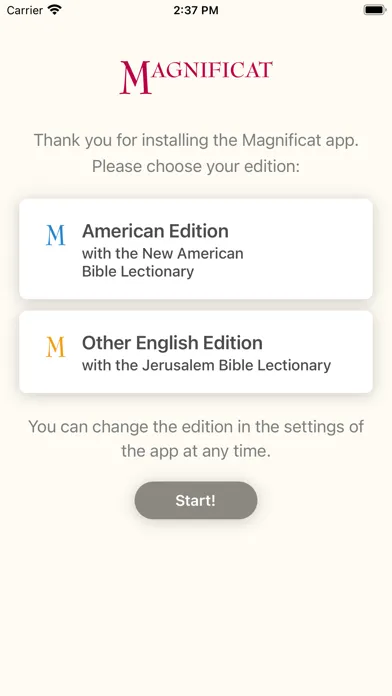 Magnificat screenshot 1