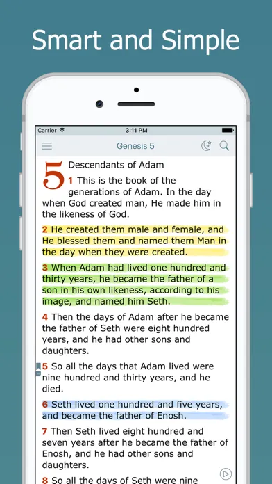 NASB Bible screenshot 1
