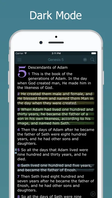 NASB Bible screenshot 3