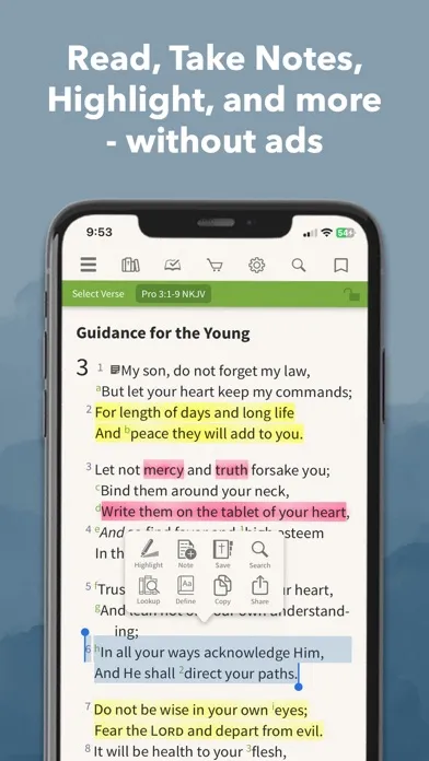 NKJV Bible screenshot 1