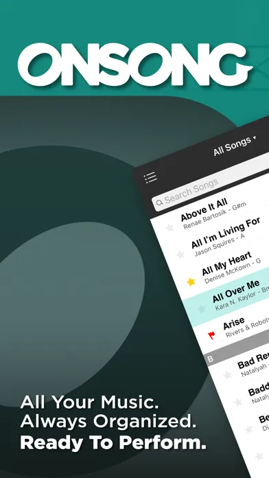 OnSong screenshot 1