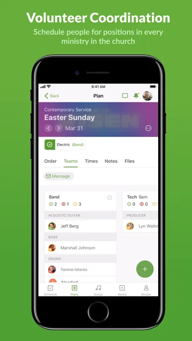 Planning Center app screenshot 2