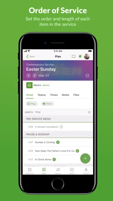 Planning Center app screenshot 3