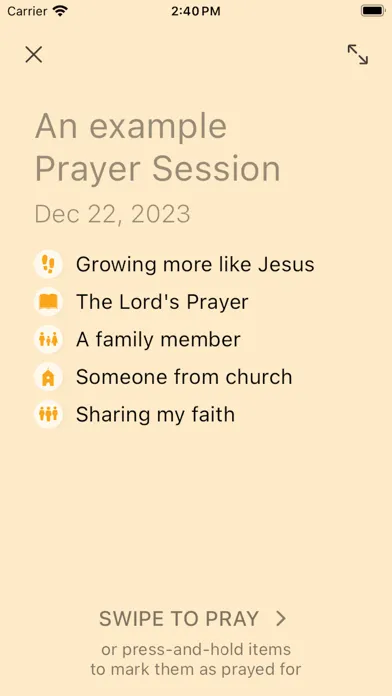 PrayerMate screenshot 2