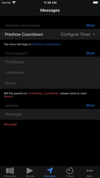 ProPresenter app screenshot 2