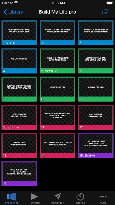 ProPresenter app screenshot 3