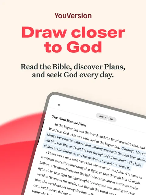 YouVersion app screenshot 1
